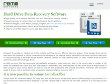 Tablet Screenshot of drive-recoverysoftware.com